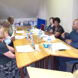 Lesedi Board Meeting at Lesedi office