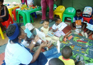 LESEDI RECEIVES 500 STORY BOOKS FROM BOOK DASH